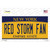 Red Storm Fan NY Novelty Sticker Decal