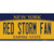 Red Storm Fan NY Novelty Sticker Decal