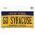 Go Syracuse NY Novelty Sticker Decal