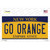 Go Orange NY Novelty Sticker Decal