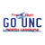 Go Univ North Carolina NC Novelty Sticker Decal