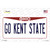 Go Kent State OH Novelty Sticker Decal