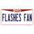 Flashes Fan OH Novelty Sticker Decal