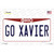 Go Xavier OH Novelty Sticker Decal