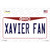 Xavier Fan OH Novelty Sticker Decal