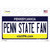 Penn State Fan PA Novelty Sticker Decal