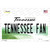 Tennessee Fan TN Novelty Sticker Decal
