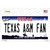 Texas A&M Fan TX Novelty Sticker Decal