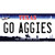 Go Aggies Texas TX Novelty Sticker Decal