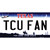 TCU Fan TX Novelty Sticker Decal