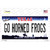 Go Horned Frogs TX Novelty Sticker Decal