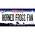 Horned Frogs Fan TX Novelty Sticker Decal