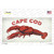 Cape Cod Lobster Novelty Sticker Decal