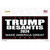 Trump Desantis 2024 Black Novelty Sticker Decal