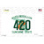 420 Florida Novelty Sticker Decal