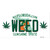 Weed Florida Novelty Sticker Decal