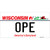 Ope Wisconsin Novelty Sticker Decal