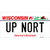 Up Nort Wisconsin Novelty Sticker Decal