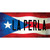 La Perla Puerto Rico Flag Novelty Sticker Decal