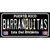 Barranquitas Puerto Rico Black Novelty Sticker Decal