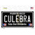 Culebra Puerto Rico Black Novelty Sticker Decal