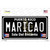 Maricao Puerto Rico Black Novelty Sticker Decal