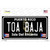 Toa Baja Puerto Rico Black Novelty Sticker Decal