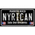 Nyrican Puerto Rico Black Novelty Sticker Decal