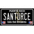 Santurce Puerto Rico Black Novelty Sticker Decal