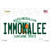 Immokalee Florida Novelty Sticker Decal