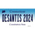 Desantis 2024 Connecticut Novelty Sticker Decal