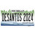 Desantis 2024 Michigan Novelty Sticker Decal