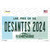 Desantis 2024 New Hampshire Novelty Sticker Decal