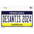 Desantis 2024 Pennsylvania Novelty Sticker Decal
