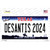 Desantis 2024 Texas Novelty Sticker Decal