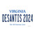 Desantis 2024 Virginia Novelty Sticker Decal