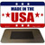 Made In The USA Stars Novelty Metal Magnet