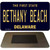 Bethany Beach Delaware Novelty Metal Magnet