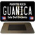 Guanica Puerto Rico Black Novelty Metal Magnet