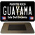 Guayama Puerto Rico Black Novelty Metal Magnet