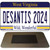 Desantis 2024 West Virginia Novelty Metal Magnet