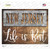 New Jersey Stencil Life is Best Novelty Rectangle Sticker Decal