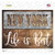 New York Stencil Life is Best Novelty Rectangle Sticker Decal