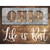 Ohio Stencil Life is Best Novelty Rectangle Sticker Decal