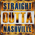 Straight Outta Nashville Novelty Metal Square Sign