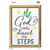 God Will Direct Your Steps Novelty Rectangle Sticker Decal