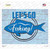 Lets Go Fishing Novelty Rectangle Sticker Decal
