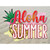 Aloha Summer Novelty Rectangle Sticker Decal