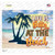 Life Is Better At The Beach Sunny Novelty Rectangle Sticker Decal