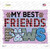My Best Friends Paws Novelty Rectangle Sticker Decal